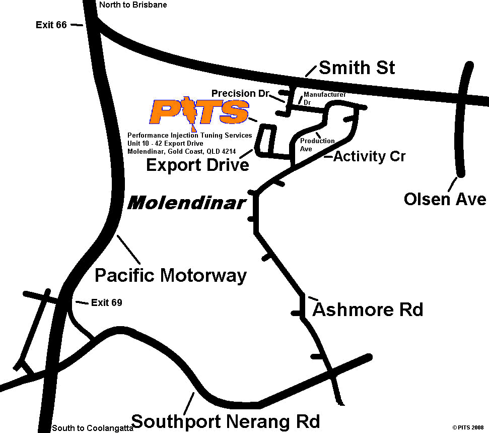 Map to PITS